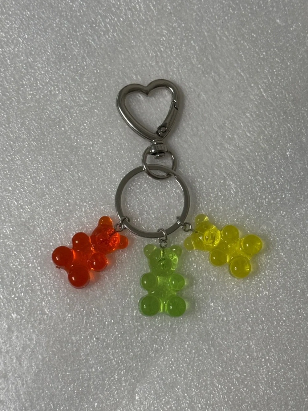 🖊️🐻✨ Cute Pen & Gummy Bear Keychain Set – Kawaii Stationery Gift